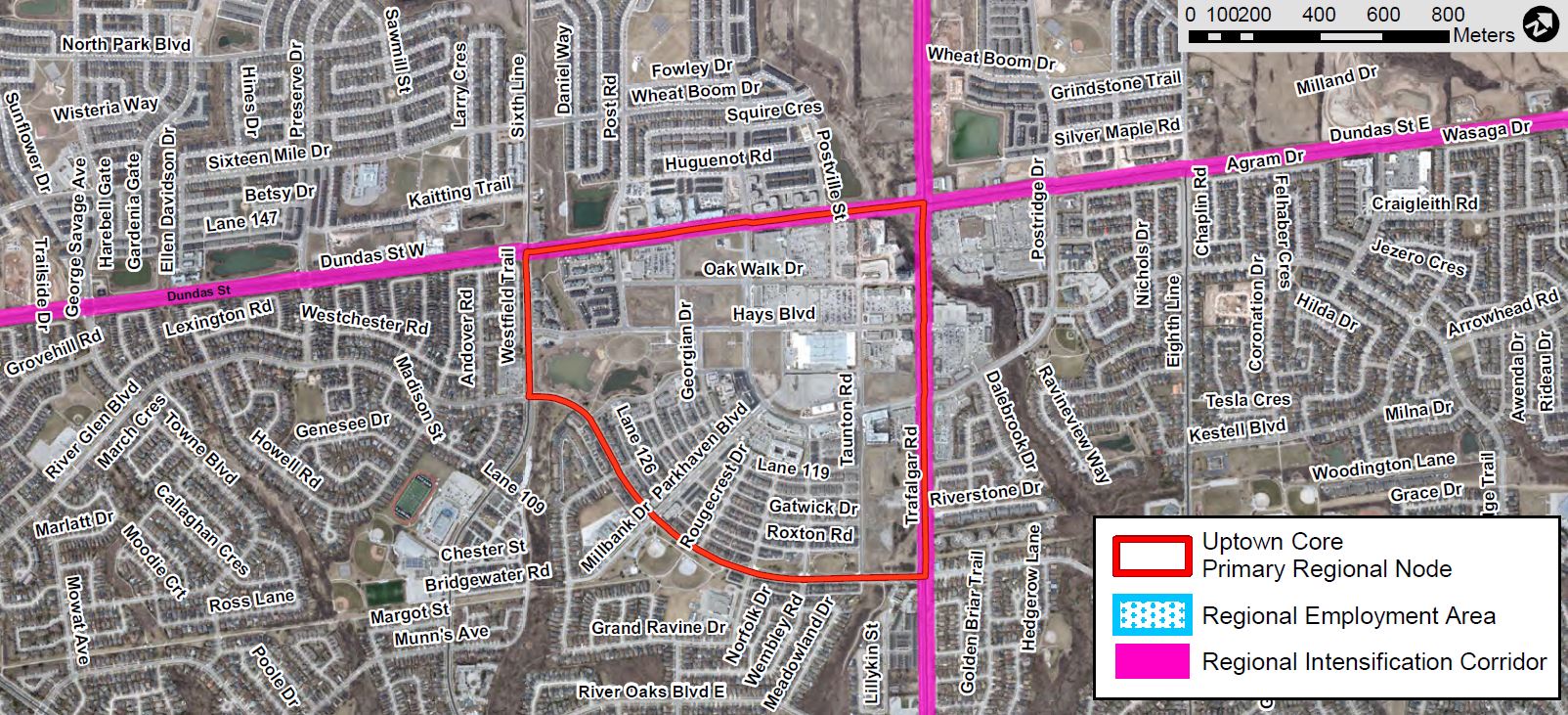 Map 6j – Uptown Core Primary Regional Node