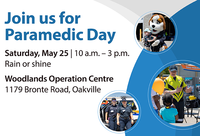 Regional Chair Gary Carr: Fun and learning for all ages—Paramedic Day is May 25!