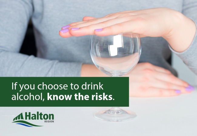If you choose to drink alcohol, know the risks.